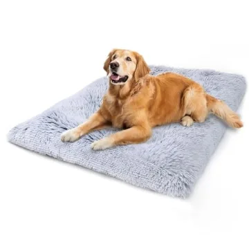 Vonabem Large Dog Bed Crate Pad Soft Anti-Slip Mat