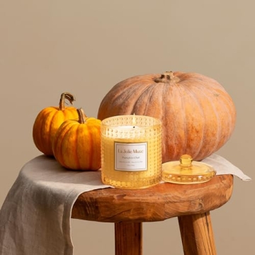 Pumpkin Chai Scented Candle | Long-Lasting Aroma