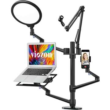 Selfie Desktop Live Stand Set for Streamers
