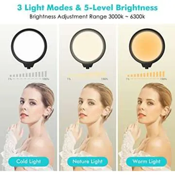 Selfie Desktop Live Stand Set for Streamers