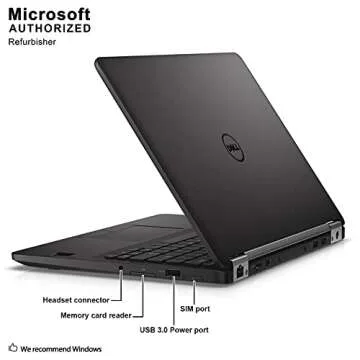 Fast Dell Latitude E7270 UltraBook Business Laptop - Renewed