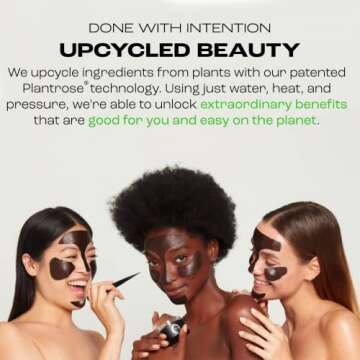 AllWell Beauty Mask | Moisturizing Exfoliating Botanical Radiant Face and Body Mask | With Red Maple, Safflower, & Lavender | Made in the USA | Vegan, Cruelty-Free | 3.38 Fl. Oz.