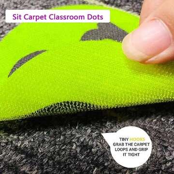 Sit Carpet Classroom Dots, 26Pack Alphabet Sitting Floor dots, 4Inch 6 Colors Rug Circles Markers Dots with Alphabet A-Z for Teacher Supplies Elementary School Kindergarten Decoration