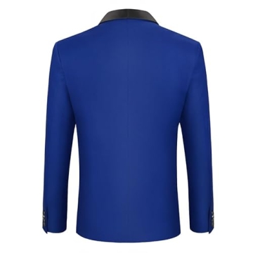 MAGE MALE Men's Slim Fit Tuxedo Jacket for All Occasions