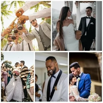 MAGE MALE Men's Slim Fit Tuxedo Jacket for All Occasions