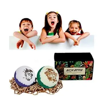 Luxurious Bath Bomb Gift Set with Essential Oils for Relaxation