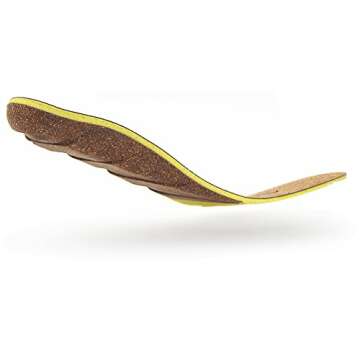 Honey Soles Natural Cork Shoe Insoles,Size E