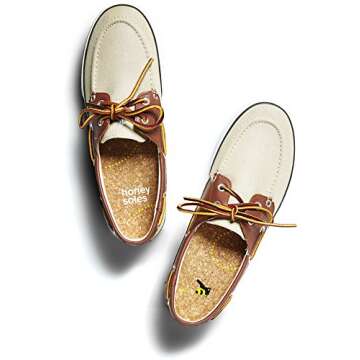 Honey Soles Natural Cork Shoe Insoles,Size E