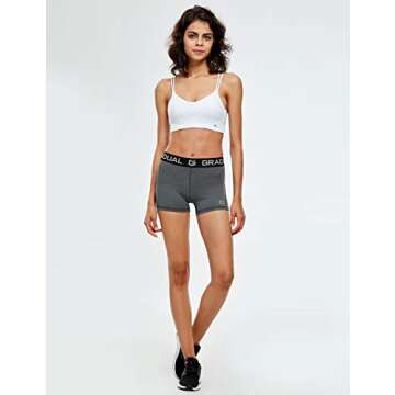 Women’s Spandex Compression Volleyball Workout Shorts