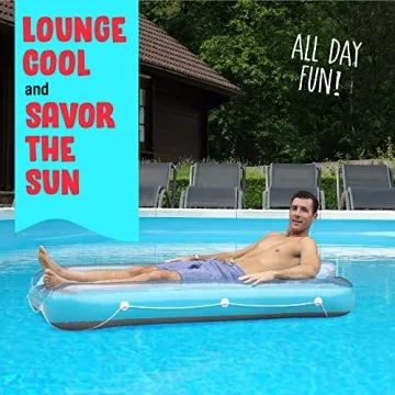 Inflatable Tanning Pool Lounge Float for Ultimate Relaxation
