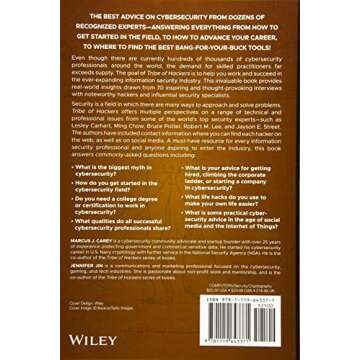 Tribe of Hackers: Insights and Advice from Cybersecurity Experts