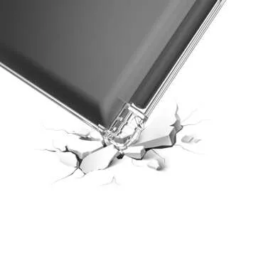 LaoShuSheng Slim Clear Case for 7.8" Onyx Boox Tab Mini C e-Reader (2023 Released) - Ultra-Thin Lightweight Transparent Flexible Soft Back Cover with Pen Holder (Clear)