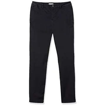 Amazon Brand - Daily Ritual Women's Girlfriend Chino, Navy, 6
