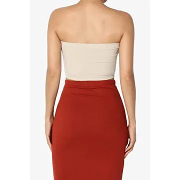 TheMogan Seamless Bandeau Bra - Comfort & Versatility for All