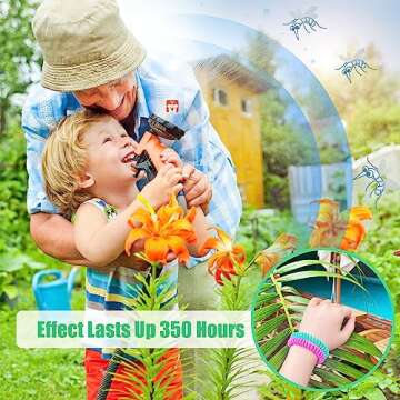 Mosquito Repellent Bracelets - Safe Outdoor Protection