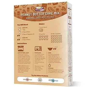 Puppy Cake - Dog Birthday Cake Wheat-Free Cake Mix for Dogs to Eat - Includes Peanut Butter Flavor C...