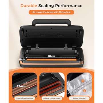 95kpa Automatic Vacuum Sealer for Food Preservation