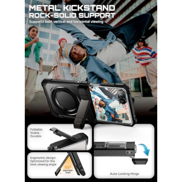 Protective SUPCASE for Samsung Galaxy Z Flip 7 with Stand