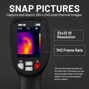 Innova 3360 Thermal Camera for DIYers and Professionals
