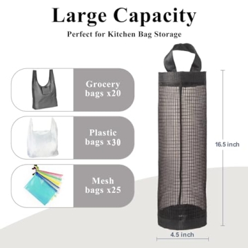 TOGETRUE Plastic Bag Holder - Effective Grocery Storage Solution
