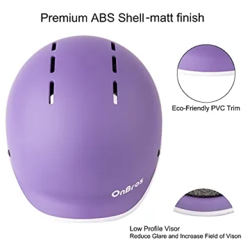 OnBros Adjustable Bike Helmet for Safety and Style