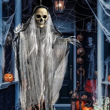 Skeleton Ghosts Outdoor Halloween Decorations - 3PCS