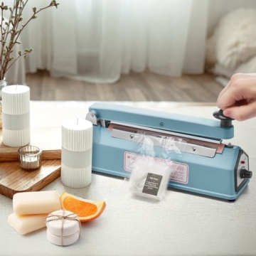 METRONIC 8-Inch Heat Sealer for Easy Bag Sealing