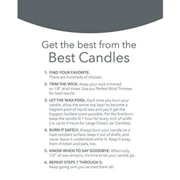 Yankee Candle Crisp Fall Night Scented, Classic 22oz Large Jar Single Wick Aromatherapy Candle, Over 110 Hours of Burn Time, Apothecary Jar Fall Candle, Autumn Candle Scented for Home