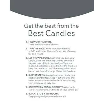 Yankee Candle Crisp Fall Night Scented, Classic 22oz Large Jar Single Wick Aromatherapy Candle, Over 110 Hours of Burn Time, Apothecary Jar Fall Candle, Autumn Candle Scented for Home