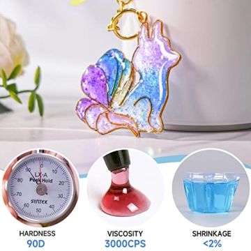 LET'S RESIN UV Resin Kit - 12 Colors for Crafts & Jewelry