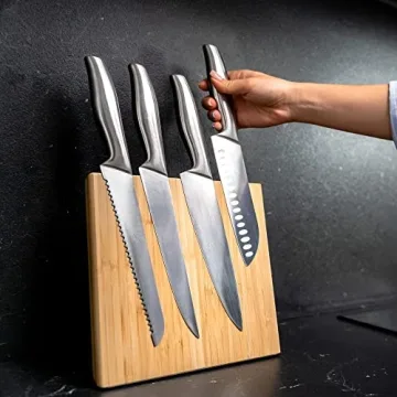 Elegant Coninx Magnetic Knife Block for Safe Storage