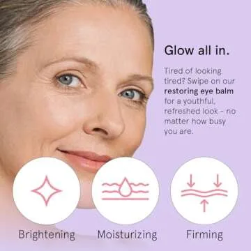 grace & stella Under Eye Brightener Balm Stick - Retinol & Caffeine Eye Cream with for Dark Circles,...