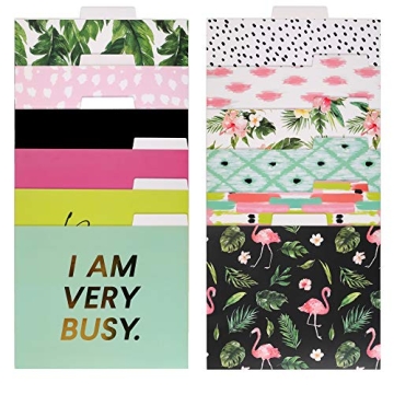 Stylish Gold Foil File Folders for Office Organization