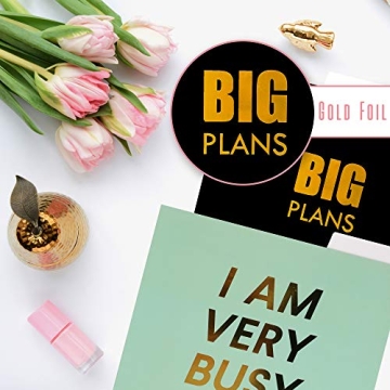 Stylish Gold Foil File Folders for Office Organization