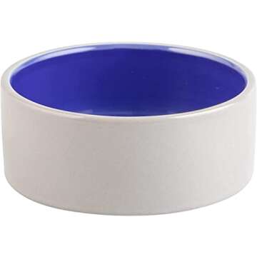 SPOT Standard Crock Dish for Small Animals - Food/Water Bowl for Small Pets, Round Ceramic Bowl with...