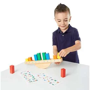 Melissa & Doug Rainbow Balance Toy for Creative Learning