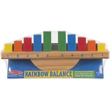 Melissa & Doug Rainbow Balance Toy for Creative Learning