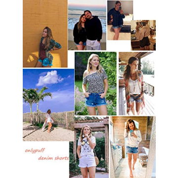 Stylish High Waisted Jean Shorts for Women | OnlyPuff