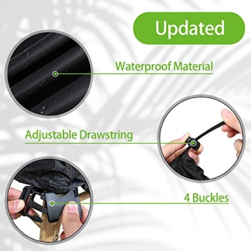 ESSORT Extra Large Waterproof Patio Furniture Covers 124x63