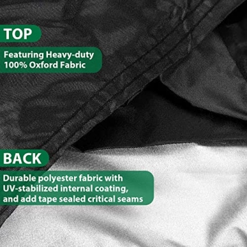 ESSORT Extra Large Waterproof Patio Furniture Covers 124x63