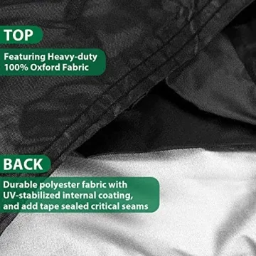 ESSORT Extra Large Waterproof Patio Furniture Covers 124x63