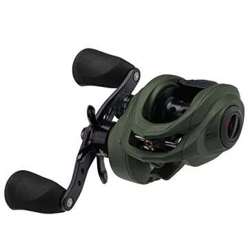Abu Garcia Zata Baitcast Low Profile Fishing Reel - Premium Quality Green