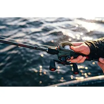 Abu Garcia Zata Baitcast Fishing Reel - High Performance Green
