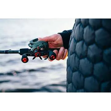 Abu Garcia Zata Baitcast Fishing Reel - High Performance Green