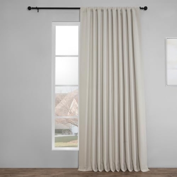Textured Room Darkening Curtains - 108" Length
