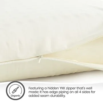 Whisper Organics Pillow Protector Queen Cotton Encasements