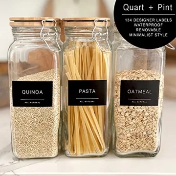 134 Stylish Kitchen Labels for Organized Pantry