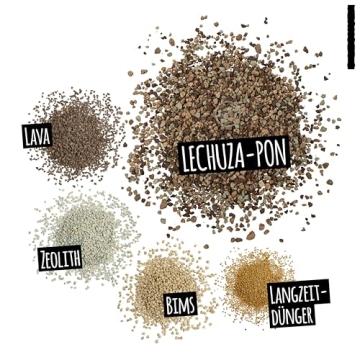 LECHUZA PON Mineral Plant Substrate for Indoor Gardening