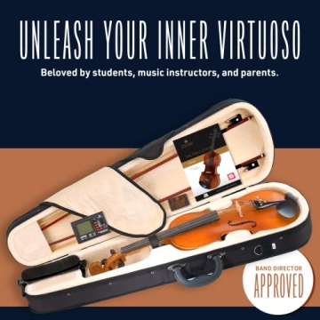 Cecilio CVN-300 Beginner Violin with Quality Accessories