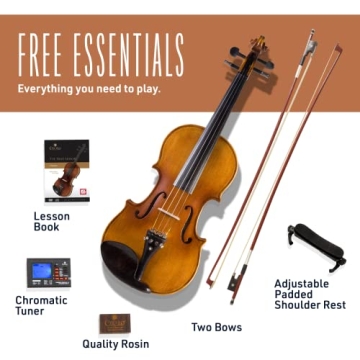 Cecilio CVN-300 Beginner Violin with Quality Accessories